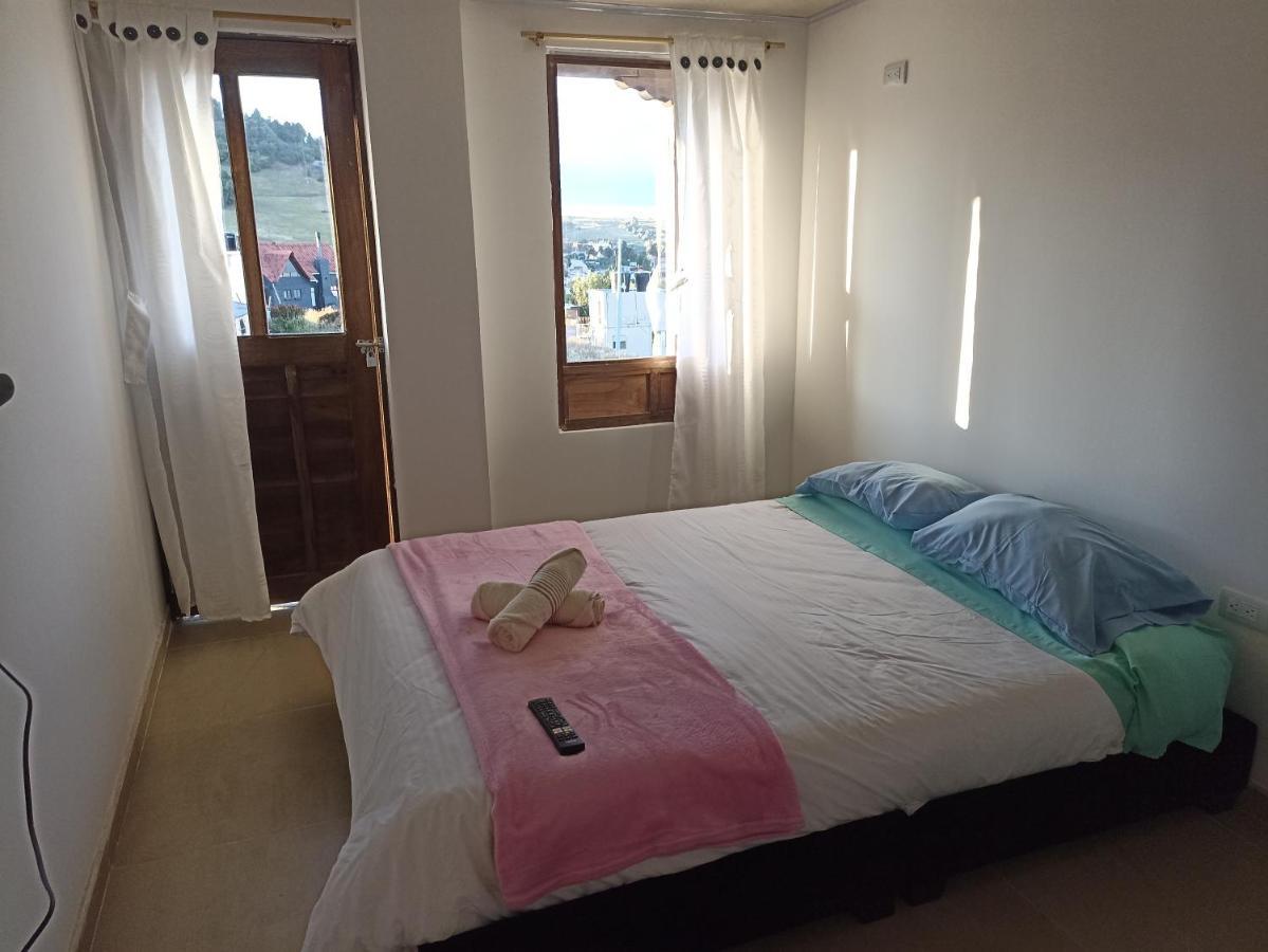 Hotel Tota Eliseo Playa Blanca Lago De Tota Bagian luar foto