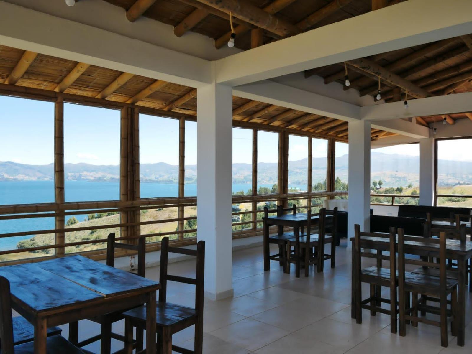 Hotel Tota Eliseo Playa Blanca Lago De Tota Bagian luar foto