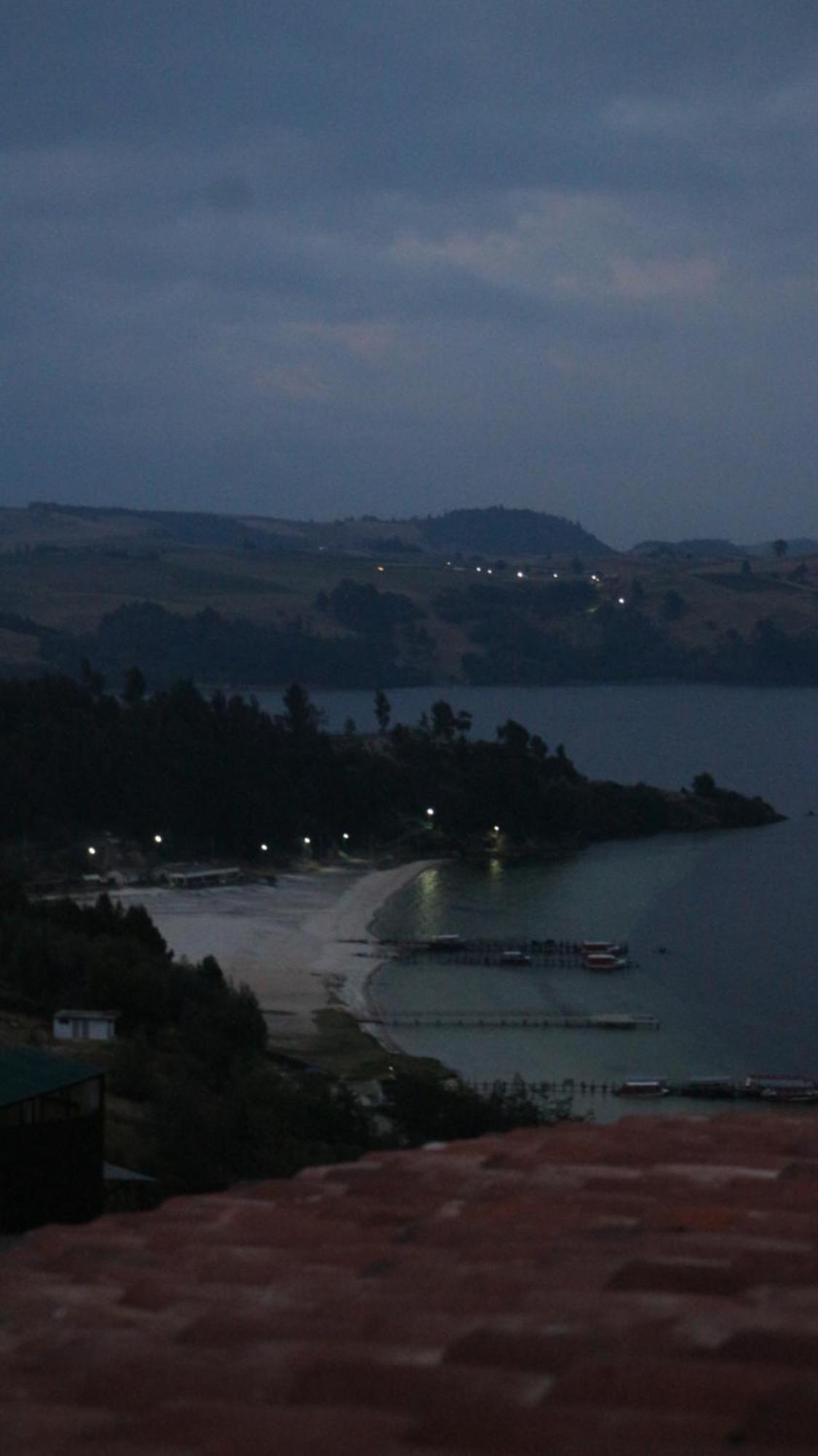 Hotel Tota Eliseo Playa Blanca Lago De Tota Bagian luar foto